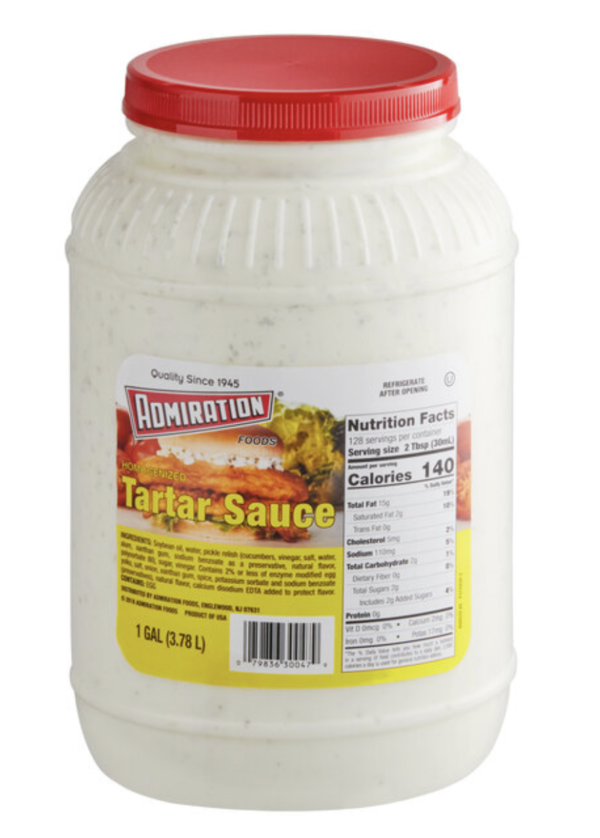 TARTER SAUCE  4-1 GAL