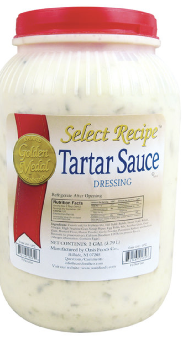 TARTAR SAUCE 4/1 GAL